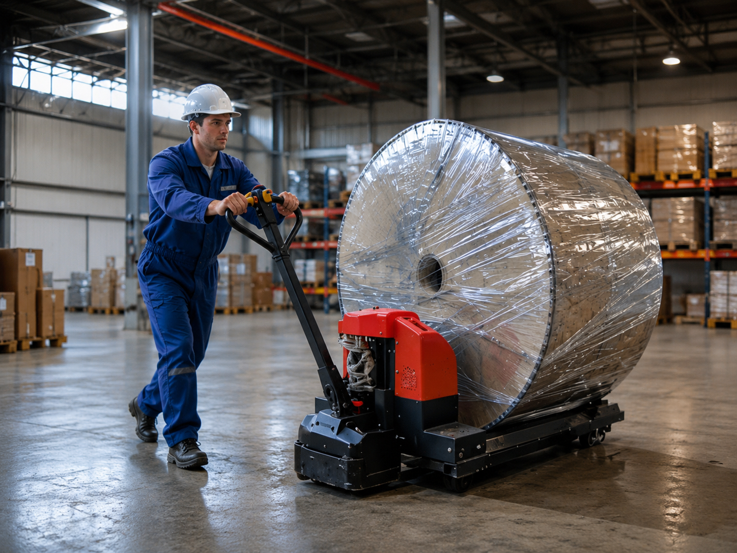 4.Paper Roll Handling Truck