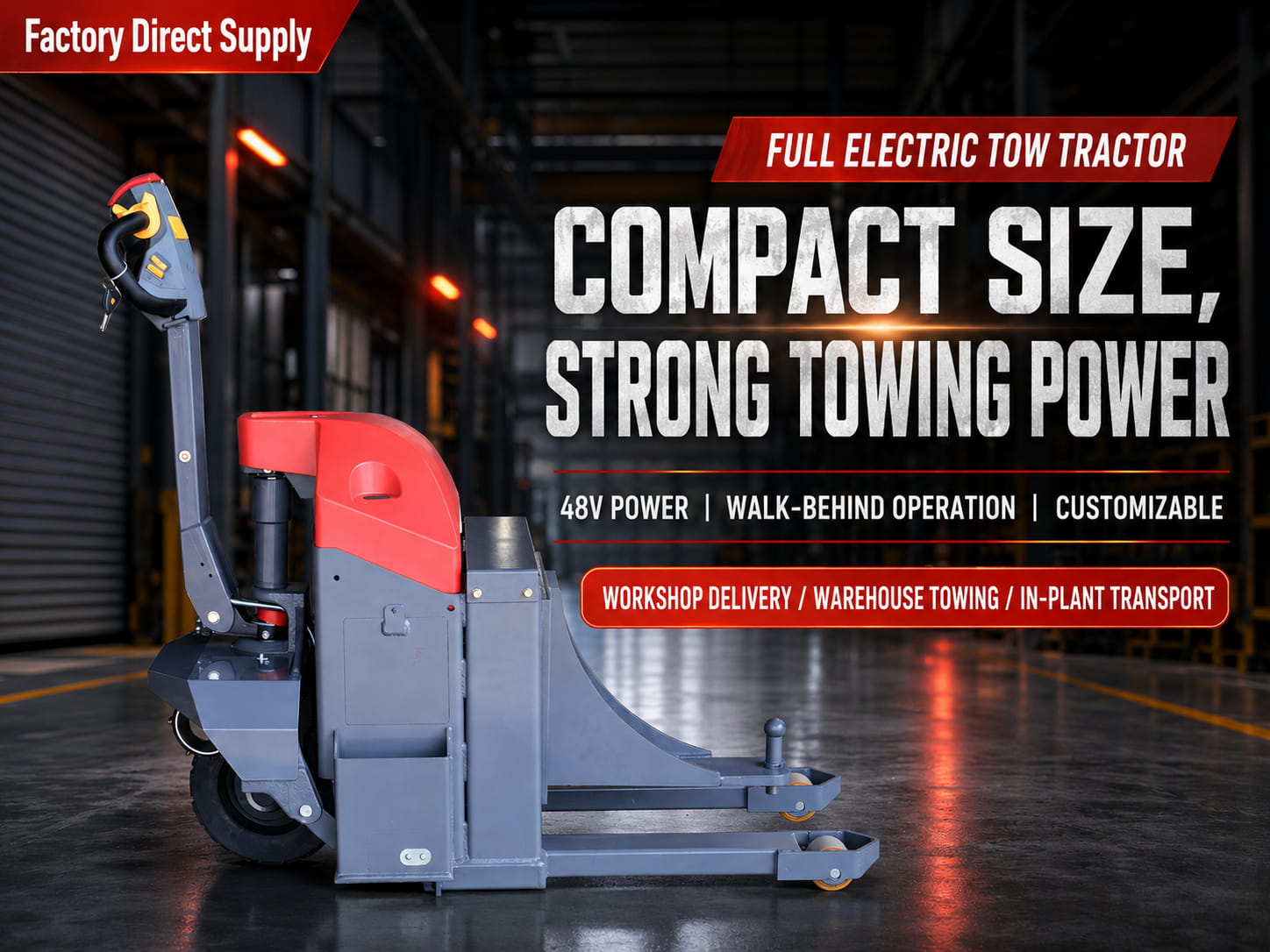 Palletslift compact size strong towing power