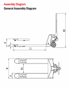 5T Normal Pallet Truck 5t normal