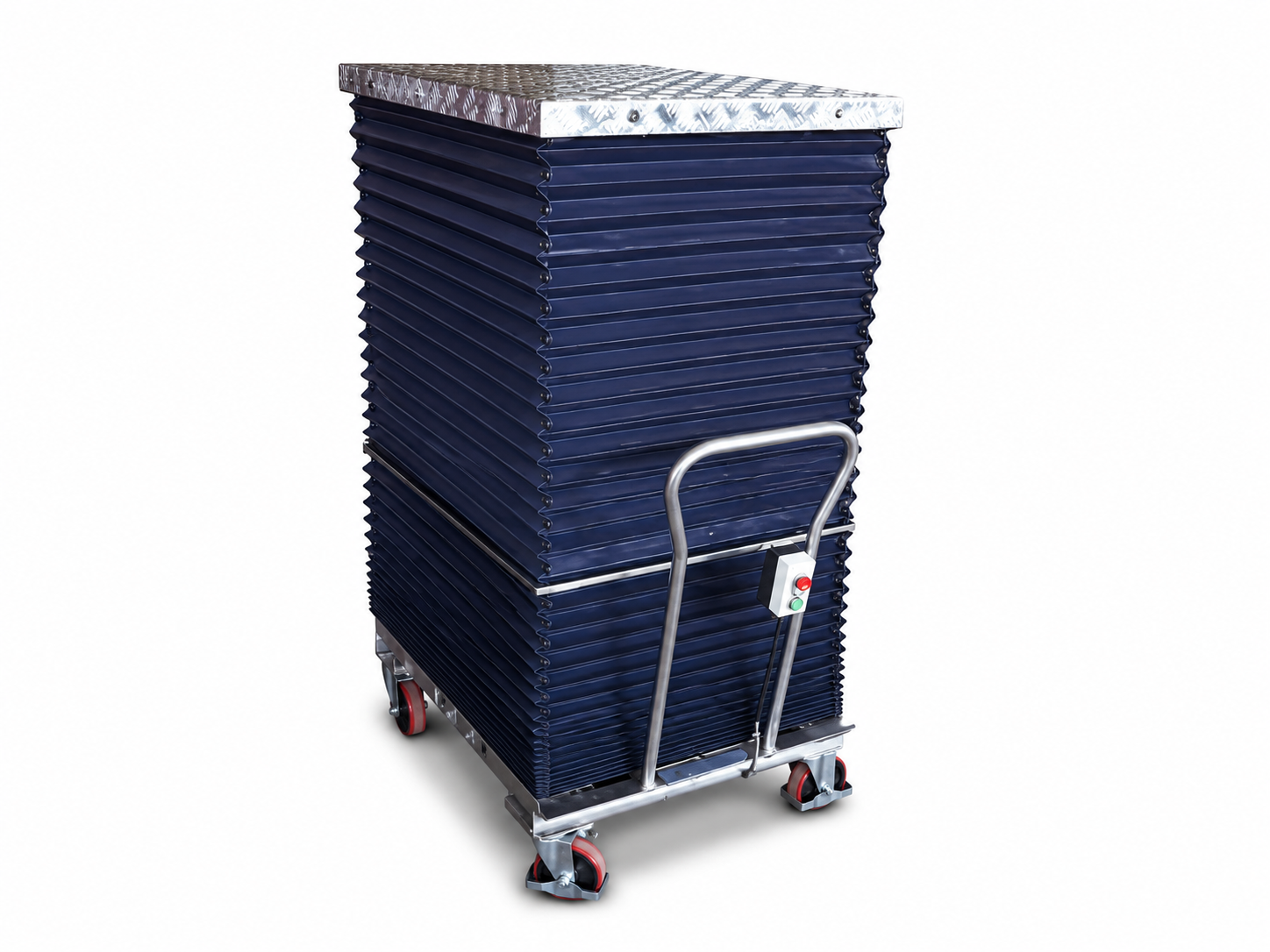 Stainless Steel Mobile Platform Cart - Image 2