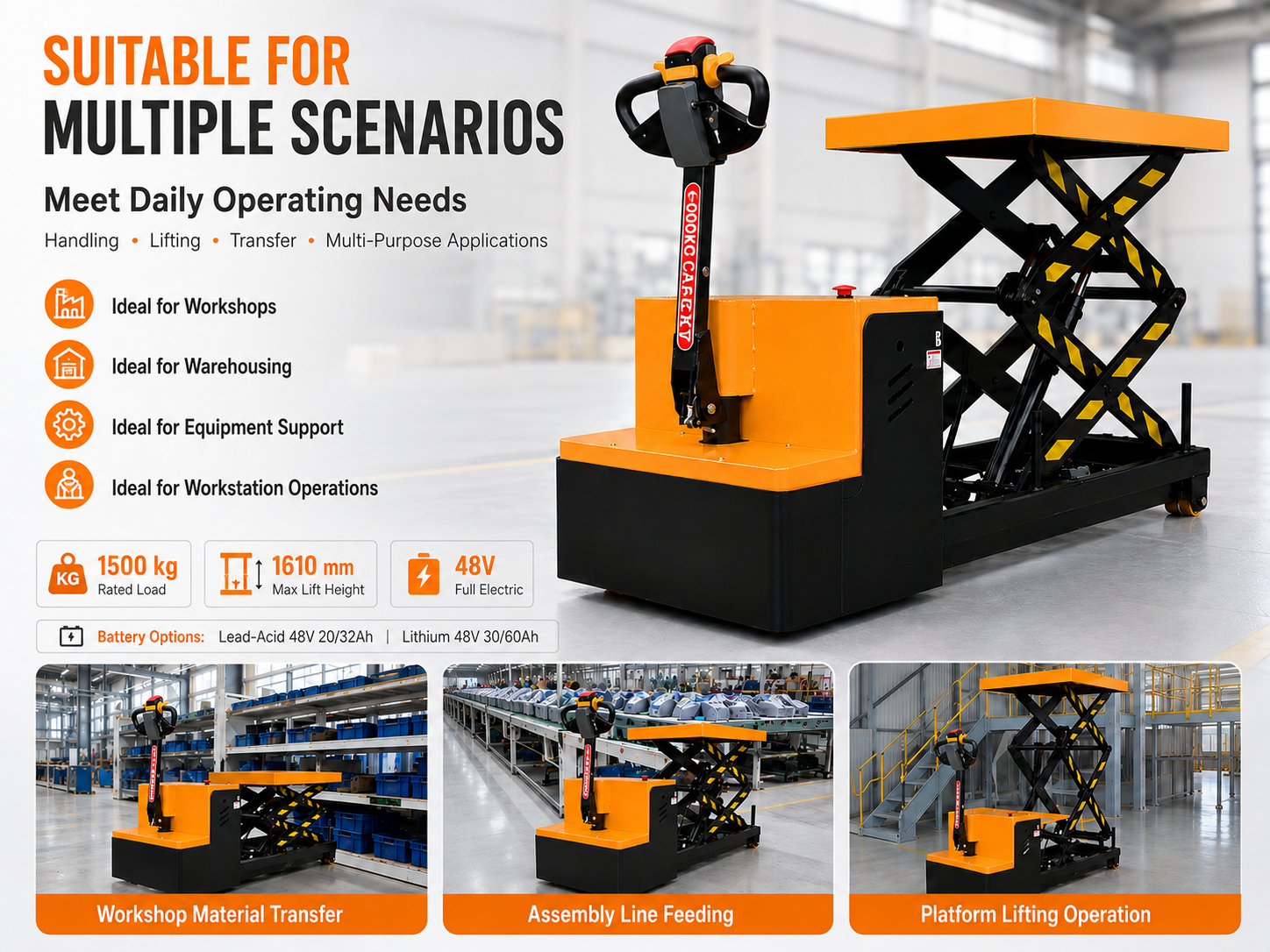 Flexible Control Electric Lifting Platform