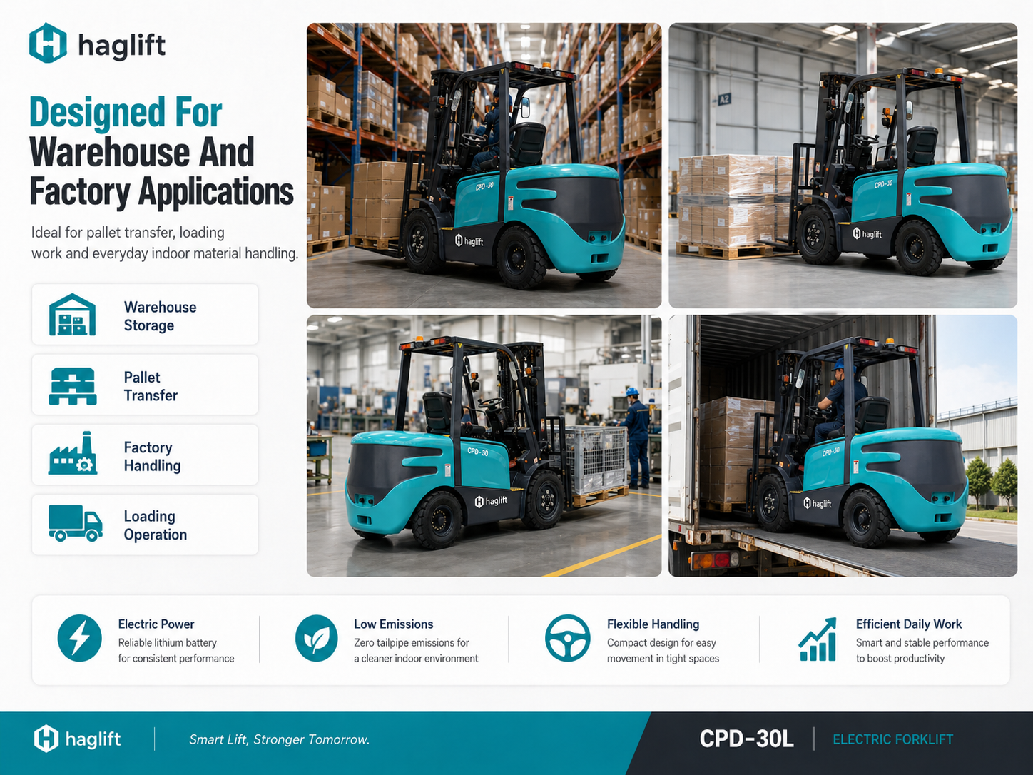 Designed For Warehouse And Factory Applications
