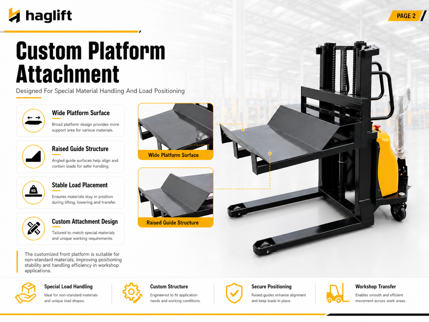 Custom Platform Attachment