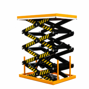 four scissor electric lift platform