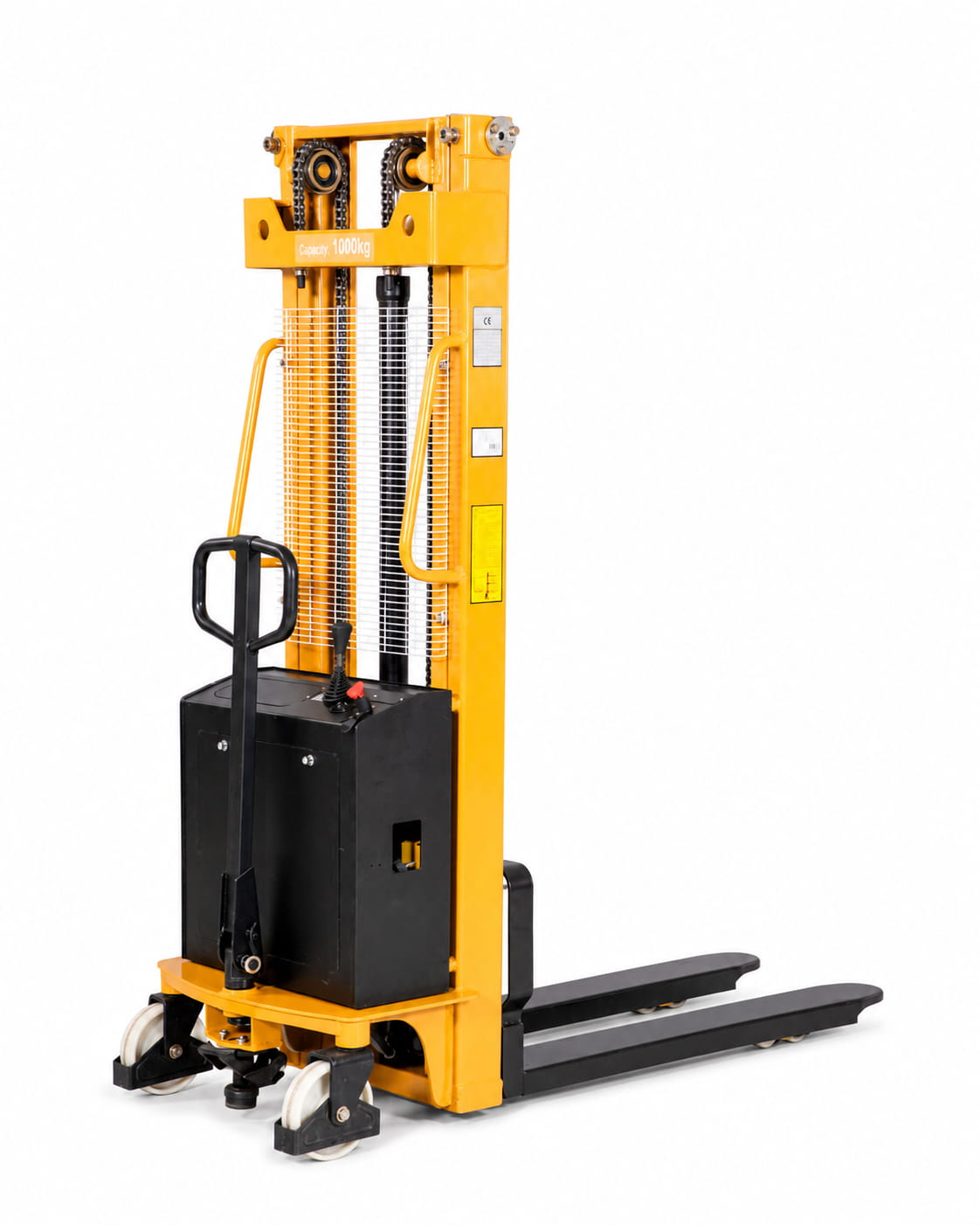 SEMI ELECTRIC PALLET STACKER Semi Electric Pallet Stacker Product View