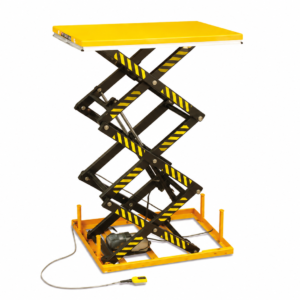 triple scissor electric lift platform