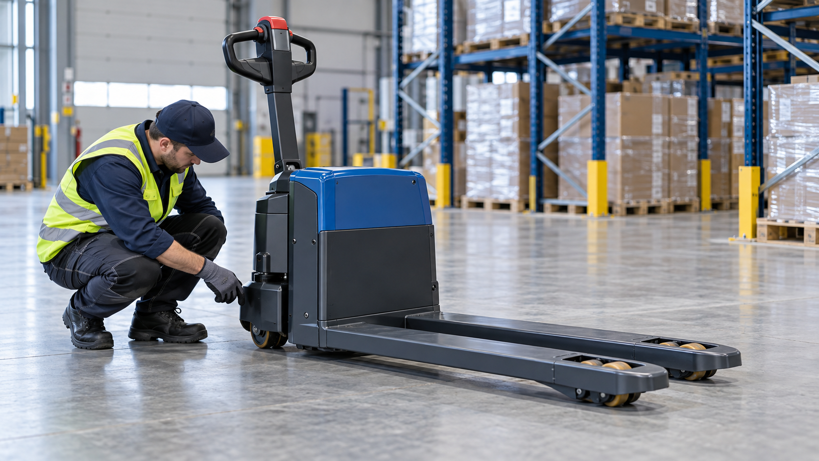 Electric Pallet Truck Pre-Shift Inspection Checklist