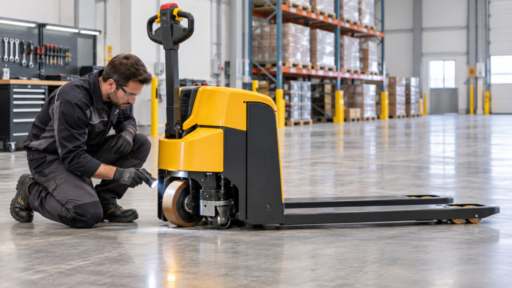 Electric Pallet Truck Pulling to One Side A Practical Wheel and Steering Troubleshooting Guide