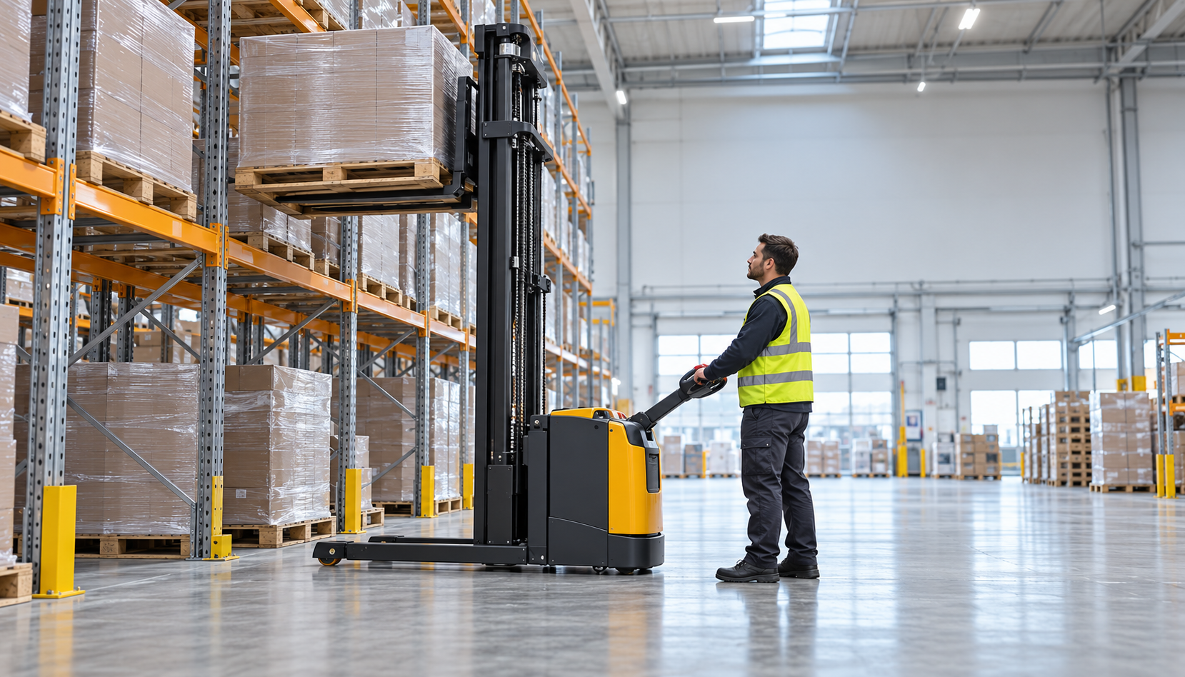 Electric Stacker Capacity Explained: Load Center, Lift Height and Residual Capacity